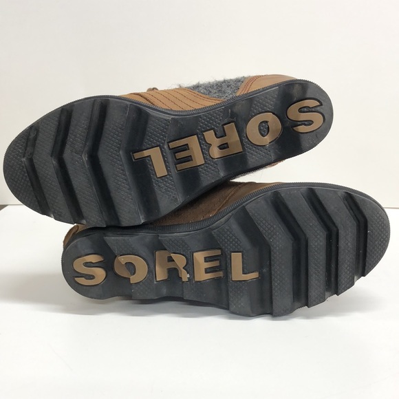Sorel Lexie Wedge boots in Tobacco sz 6 - Picture 6 of 8